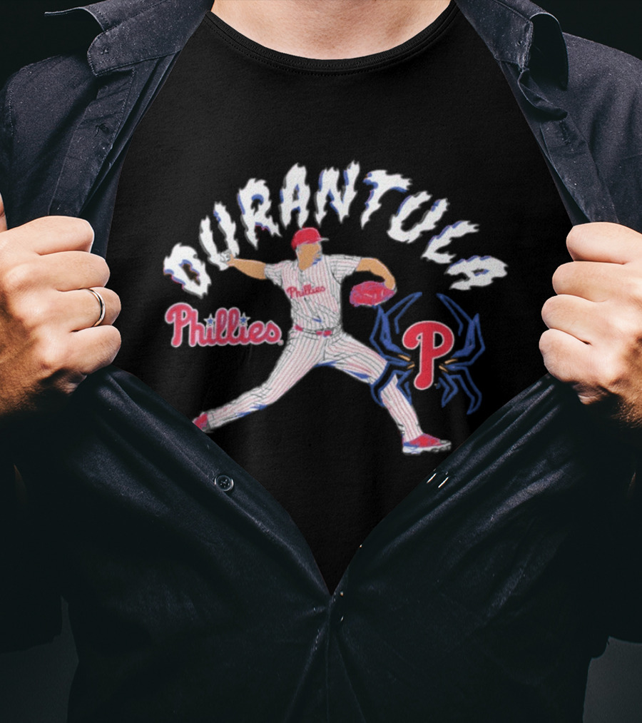 Philadelphia Phillies Durantula MLB Pitcher Spider T-Shirt