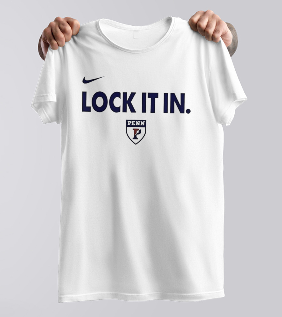 Nike Penn Quakers Lock It In 2026 Basketball T-Shirt