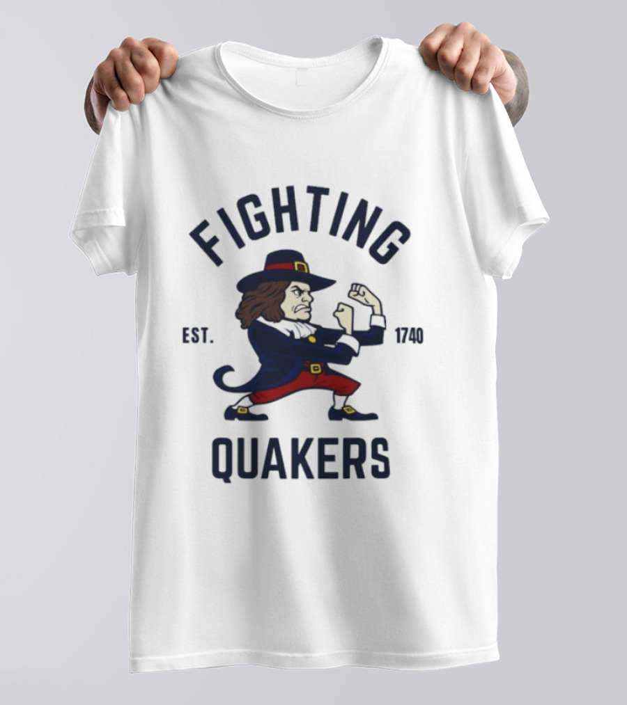 Fighting Quakers Est. 1740 Philadelphia Sports T-Shirt