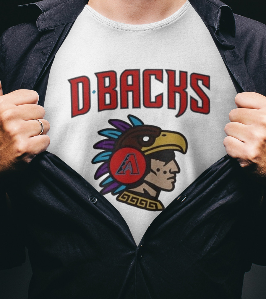 2026 D Backs World Tour Mexico City Series Aztec Baseball T-Shirt