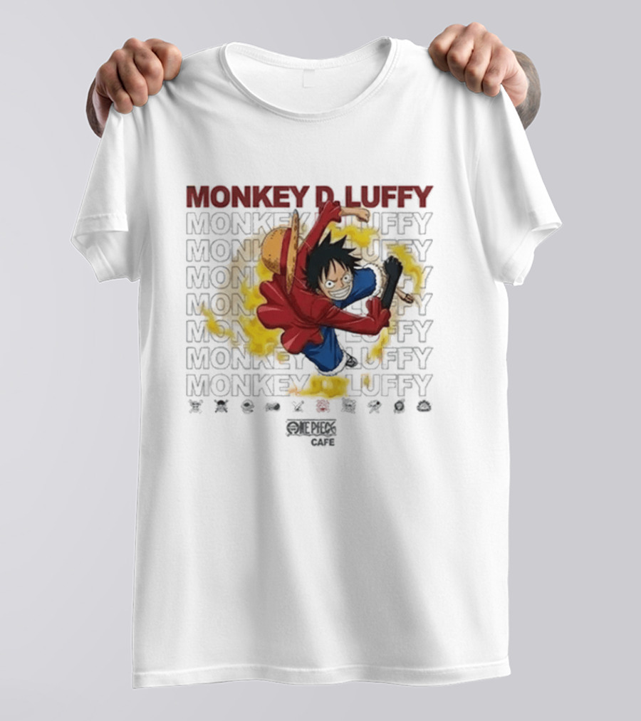 Popeyes Ishowspeed One Piece Monkey D. Luffy 2026 T-Shirt