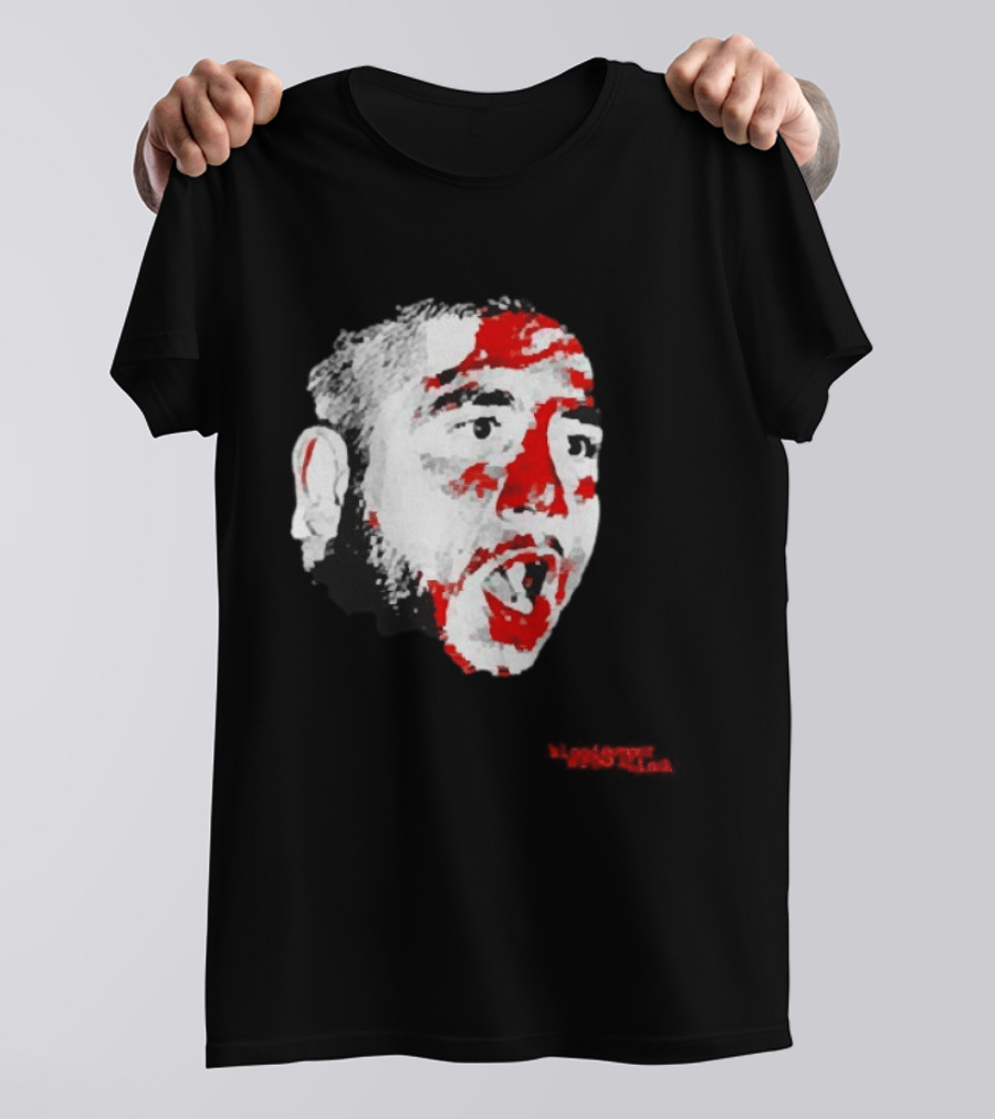 Bloodstone Wrestling Chico Suave Red Face T-Shirt