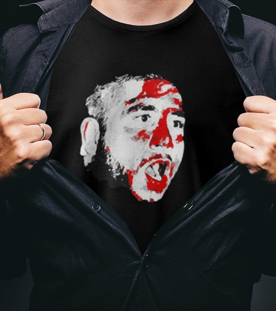 Bloodstone Wrestling Chico Suave Red Face T-Shirt