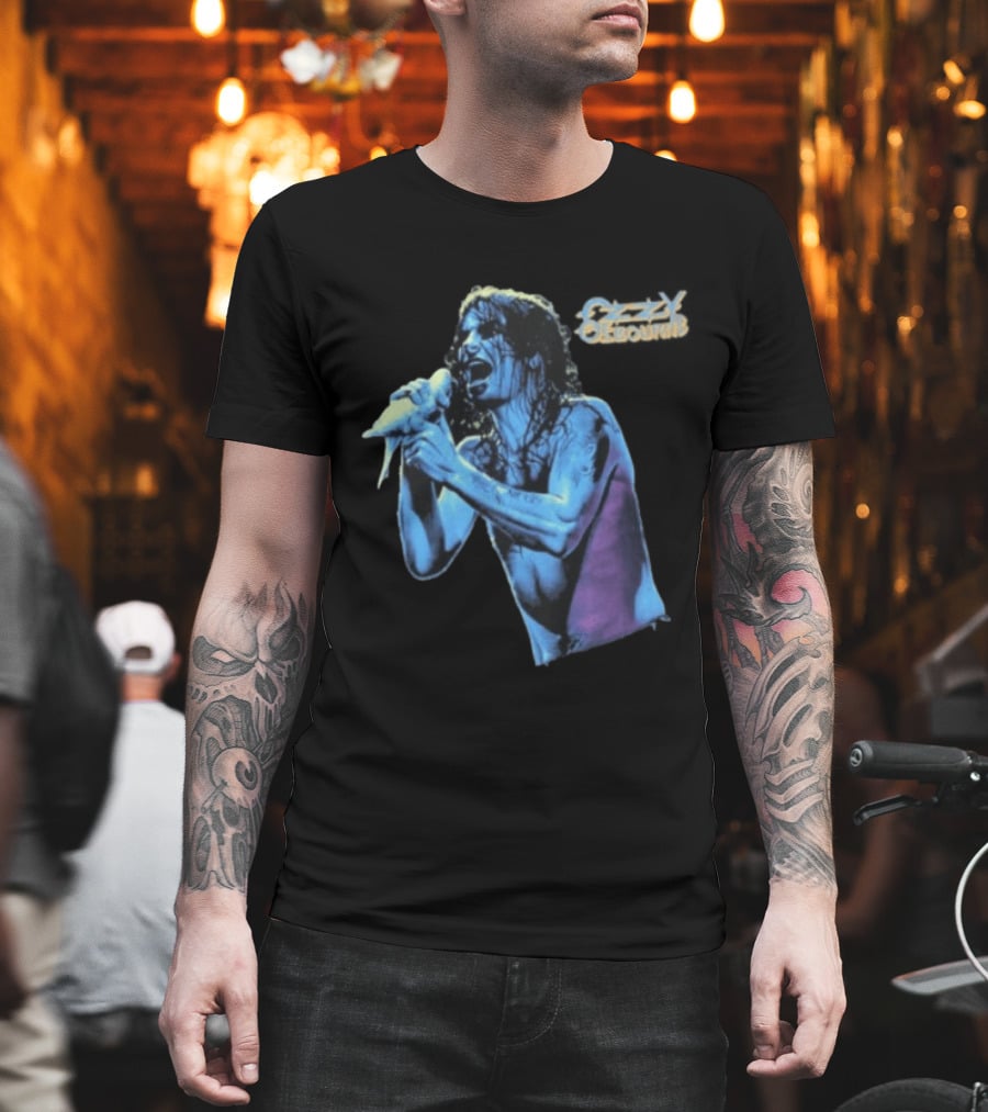 Ozzy Osbourne 1997 Blue Dove Iconic Performance T-Shirt