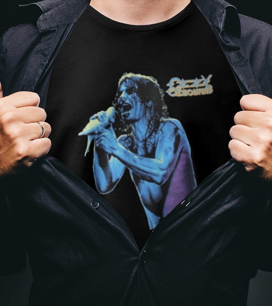 Ozzy Osbourne 1997 Blue Dove Iconic Performance T-Shirt