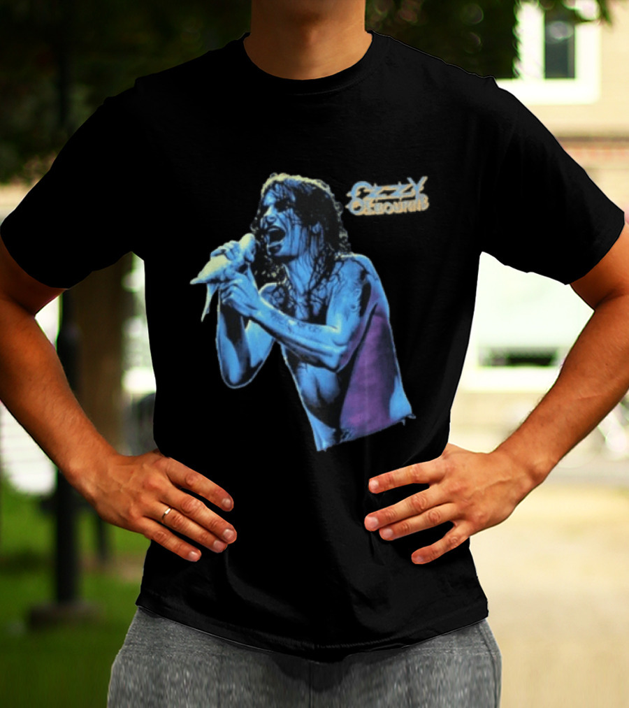 Ozzy Osbourne 1997 Blue Dove Iconic Performance T-Shirt