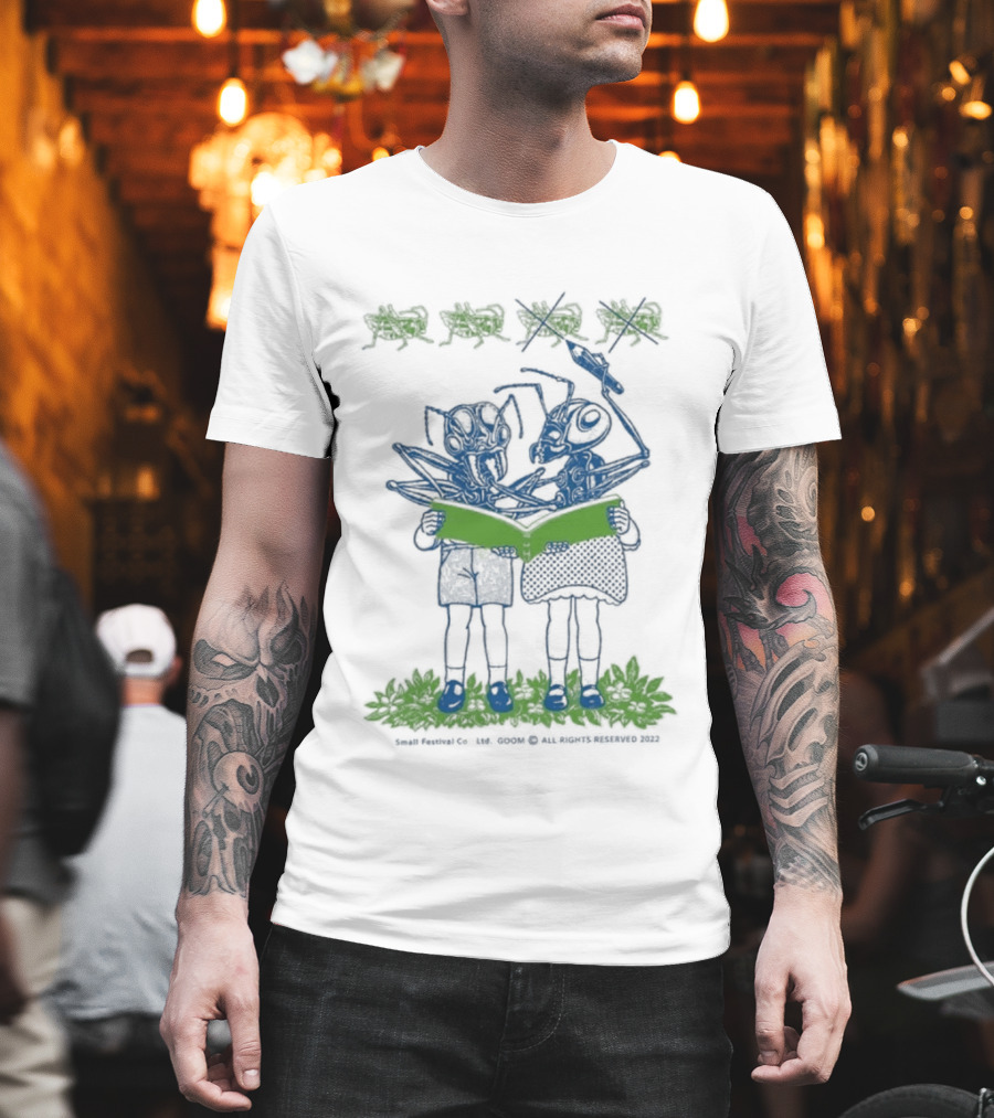 Its All Gloom The Quest Bug Characters With Map Adventure T-Shirt