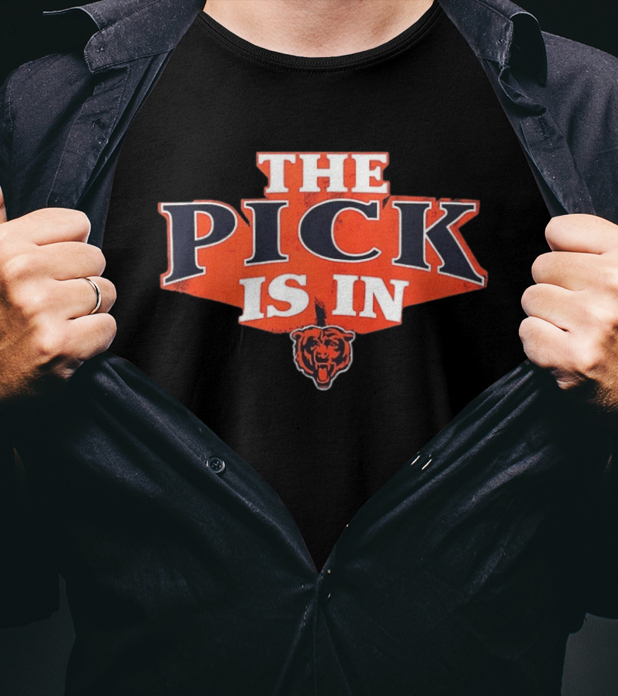 The Pick Is In Chicago Bears Football Bear T-Shirt