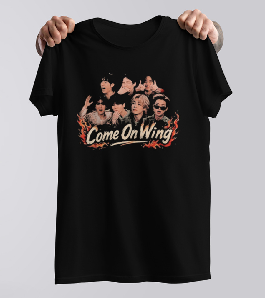 Come On Wing BTS Fire T-Shirt