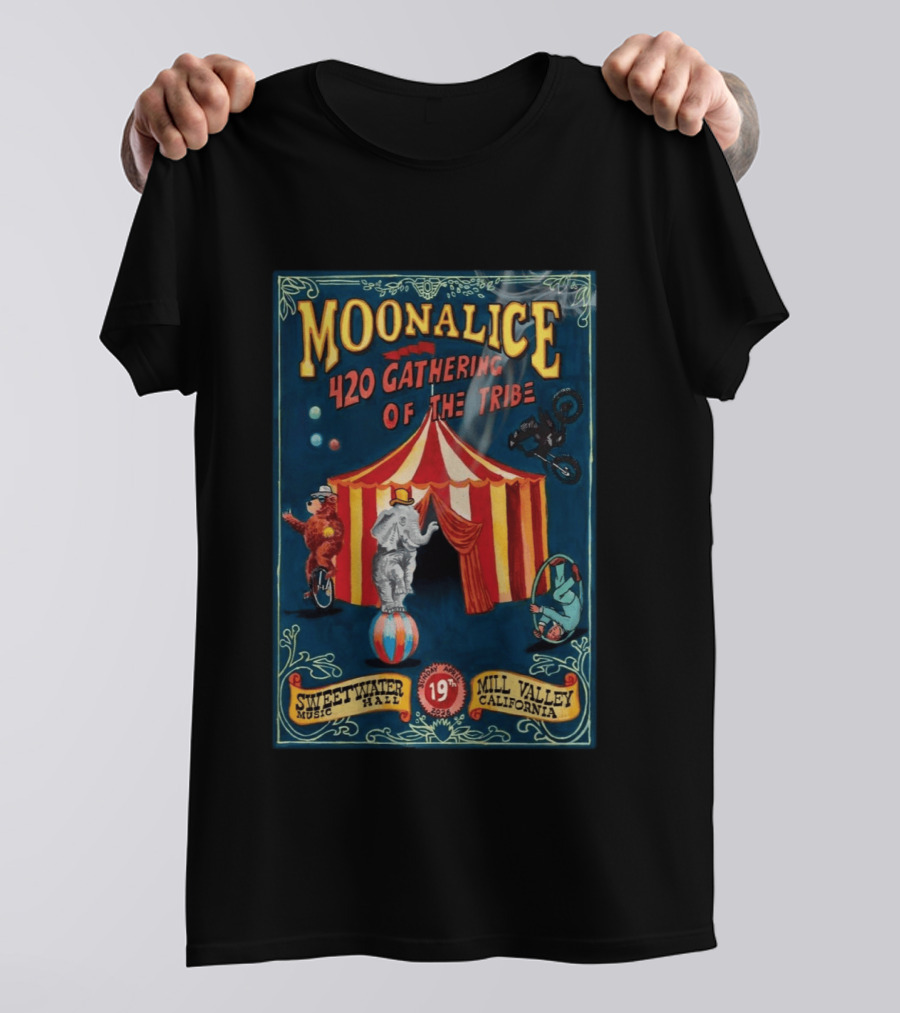 Moonalice 420 Gathering Of The Tribe Sweetwater Music Hall Mill Valley California Apr 19 2026 T-Shirt