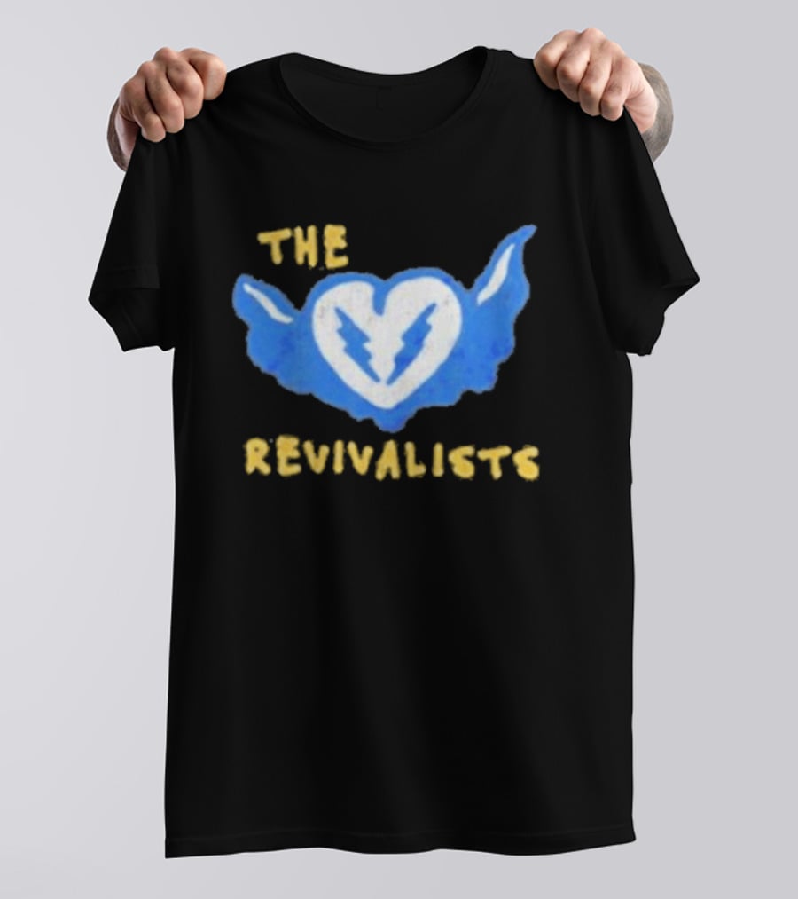 The Revivalists Winged Heart With Lightning Bolt T-Shirt