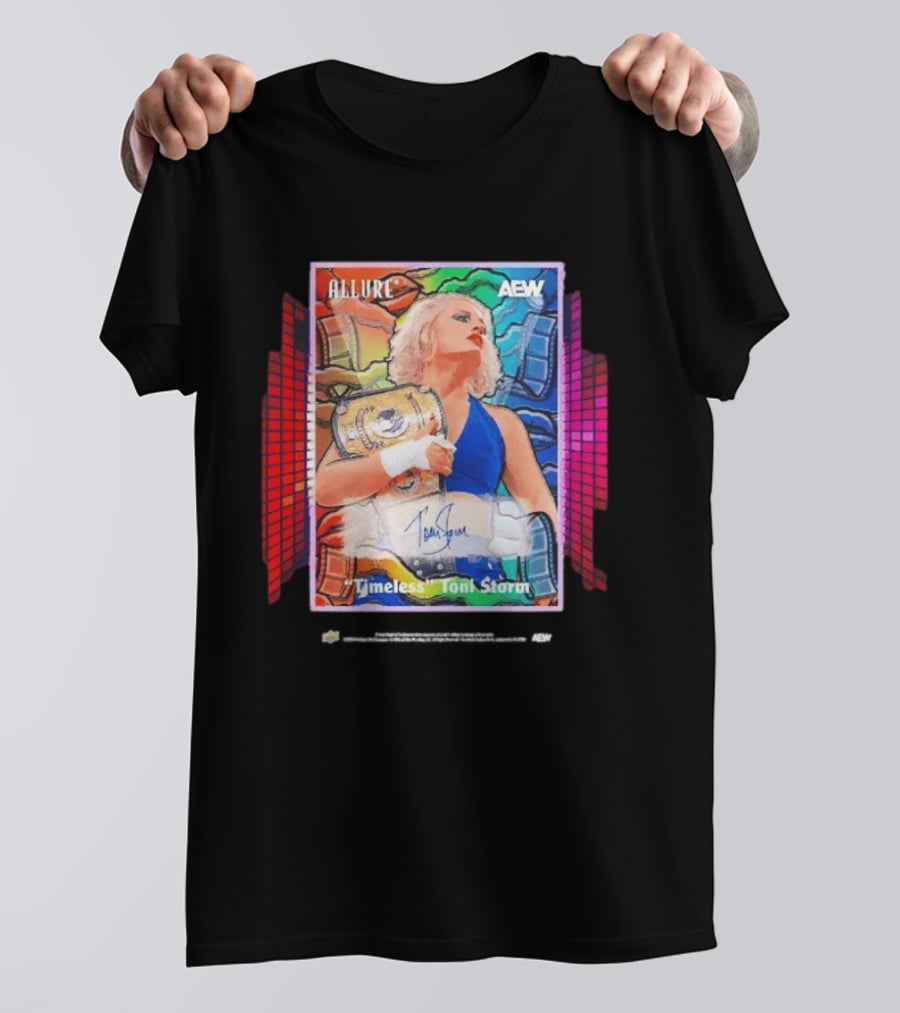 Allure Timeless Toni Storm AEW Upper Deck T-Shirt