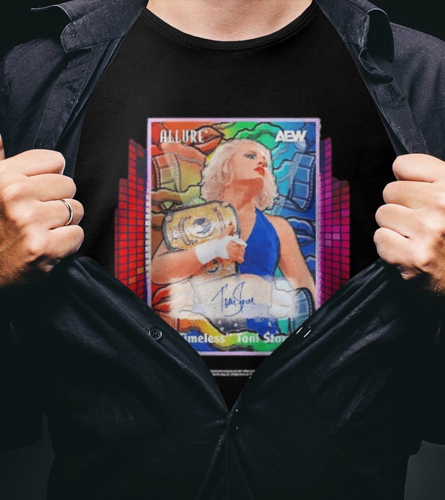 Allure Timeless Toni Storm AEW Upper Deck T-Shirt