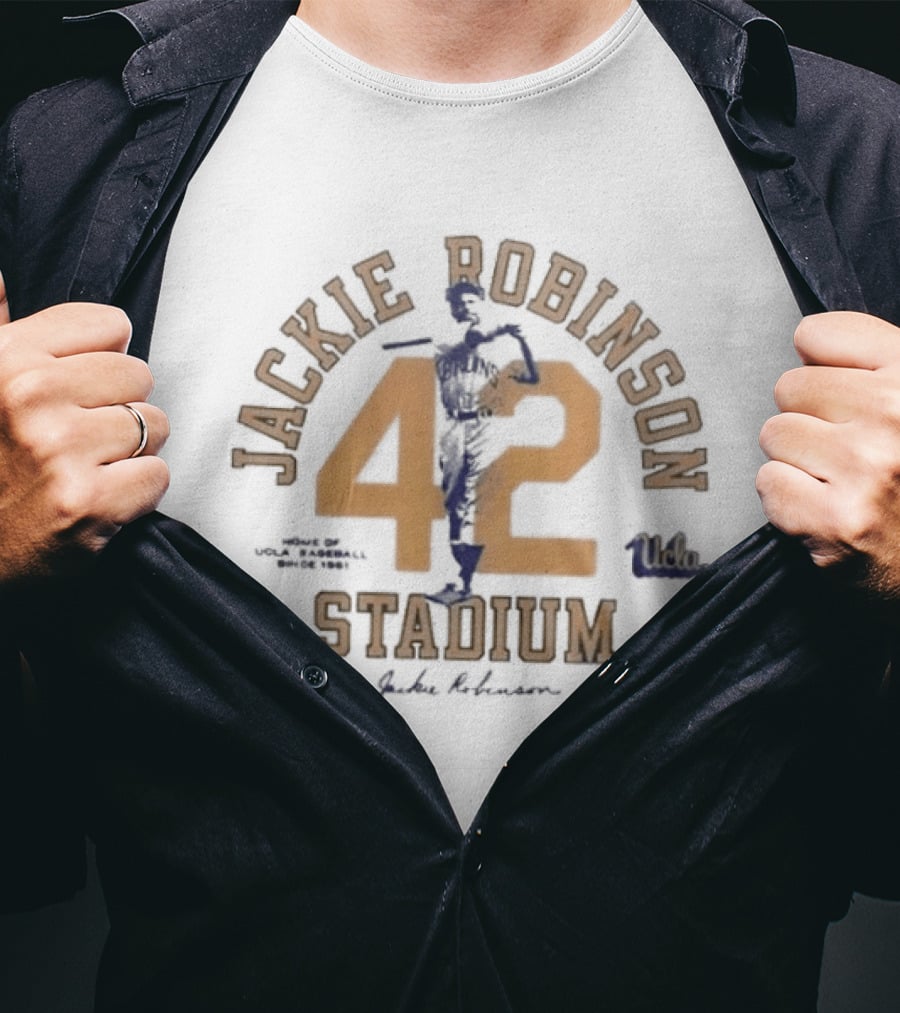 Jackie Robinson Stadium 42 UCLA Bruins Legend Night 2026 T-Shirt