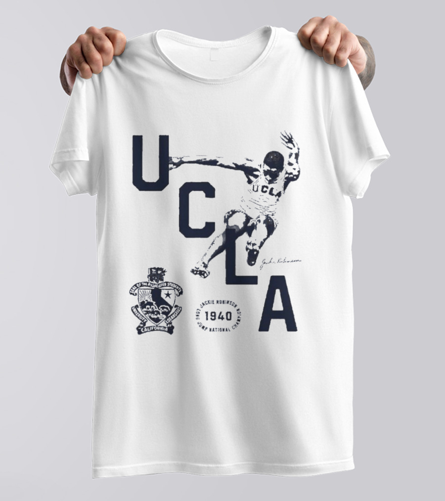 UCLA Jackie Robinson 1940 Long Jump National Champion Jackie Robinson Day 2026 T-Shirt