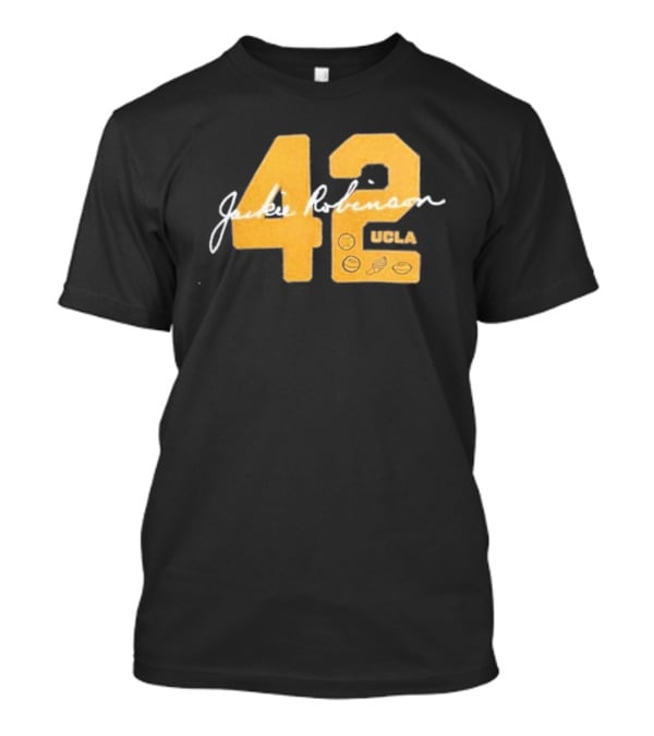 UCLA Bruins Jackie Robinson 42 Letterman Day 2026 T-Shirt