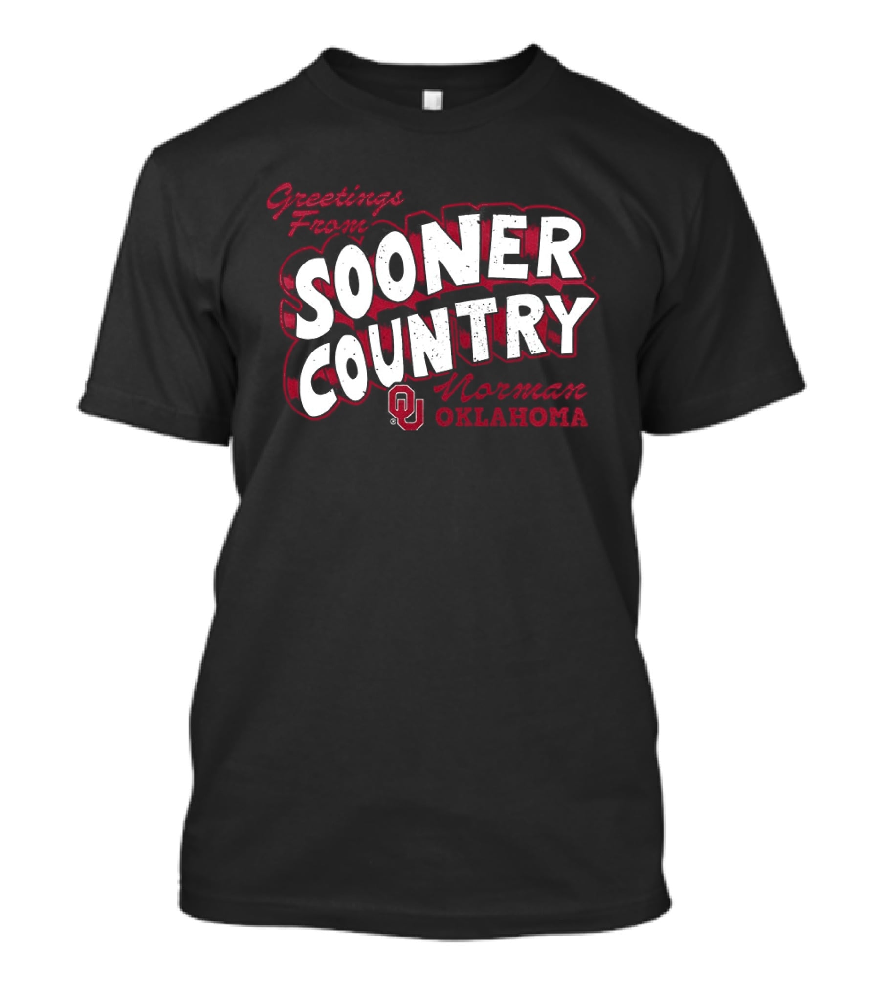 Greetings From Sooner Country Norman Oklahoma Sooners T-Shirt
