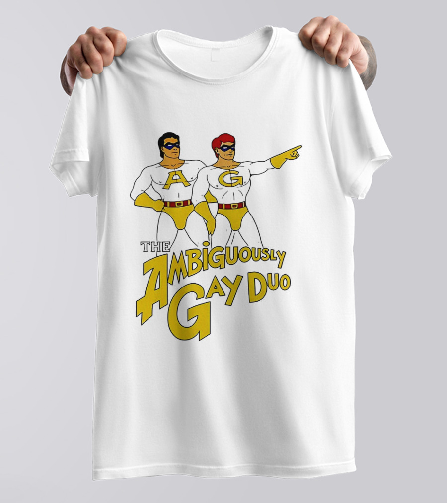 AG The Ambiguously Gay Duo Characters Classic Comic T-Shirt