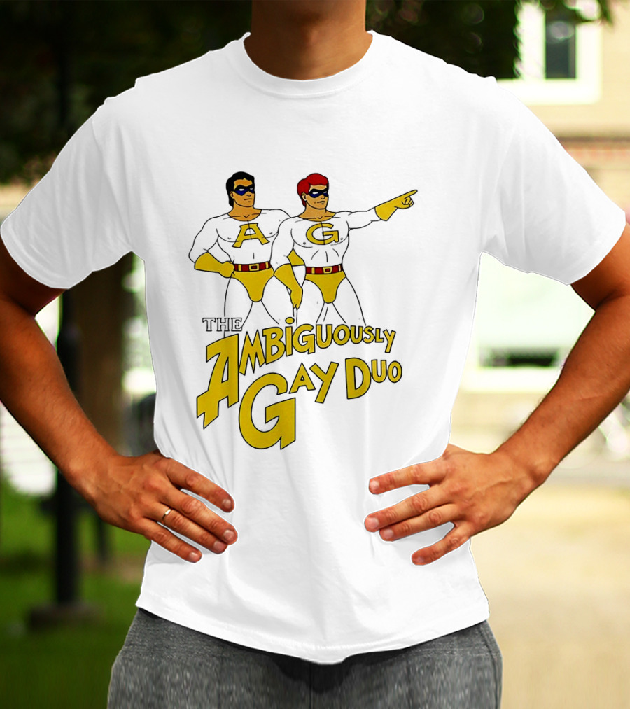 AG The Ambiguously Gay Duo Characters Classic Comic T-Shirt
