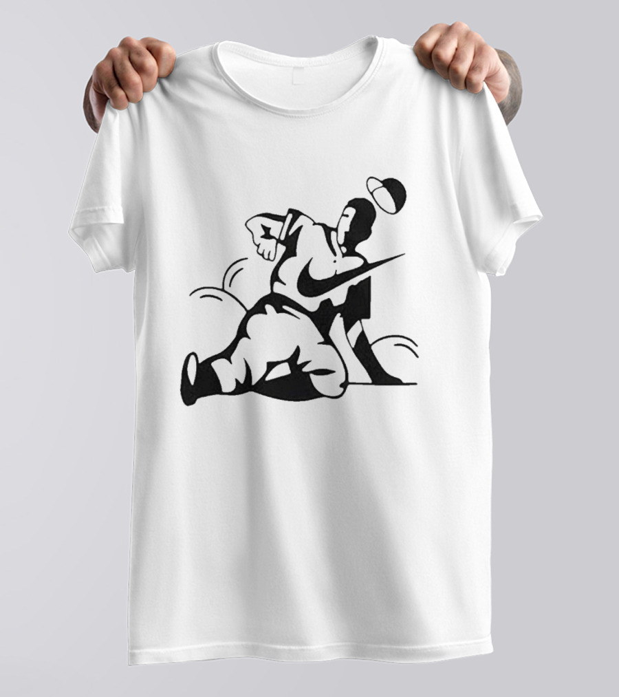Nike Baseball Player Sliding T-Shirt
