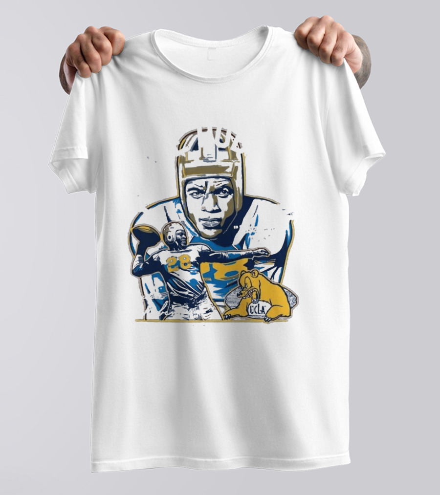 UCLA Football Honor Jackie Robinson Pasadena Flash 2026 Day Bruins 28 T-Shirt