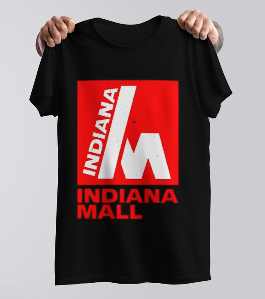 Indiana Mall Indiana PA Vintage Style Red T-Shirt