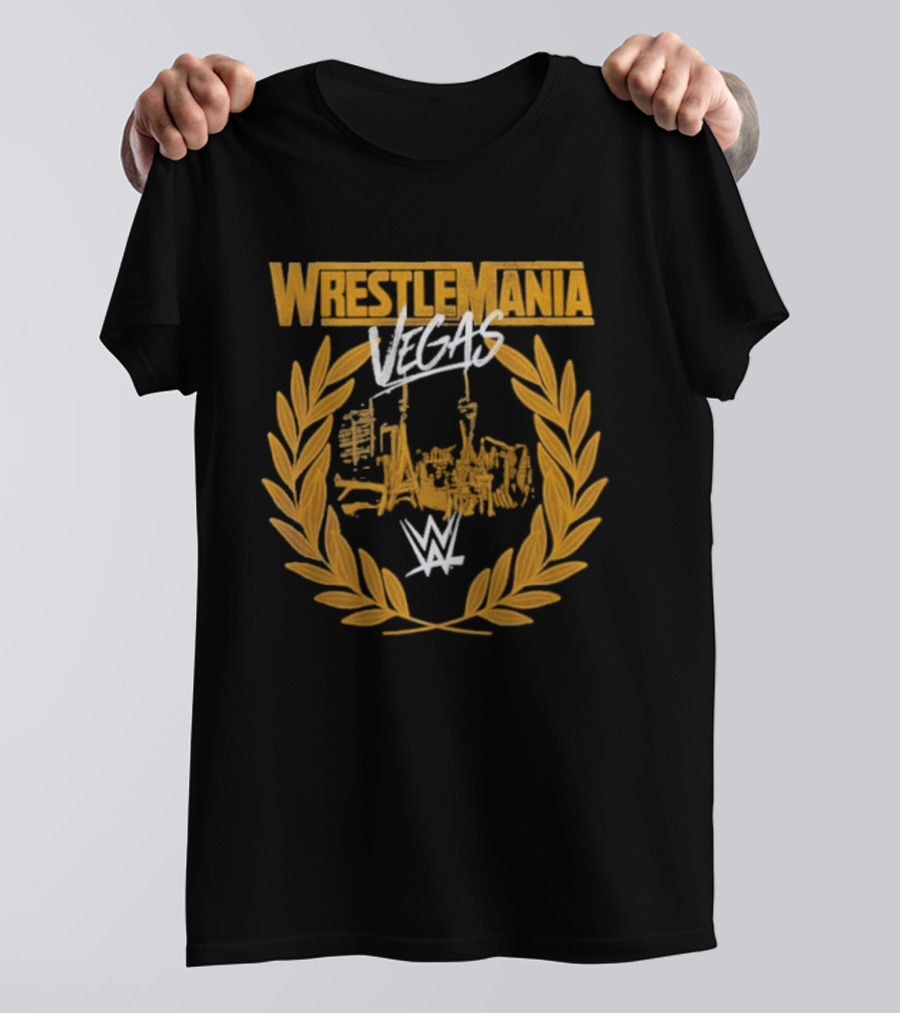 WWE WrestleMania Vegas WWE America 250th Birthday USA 250 Years Legacy T-Shirt