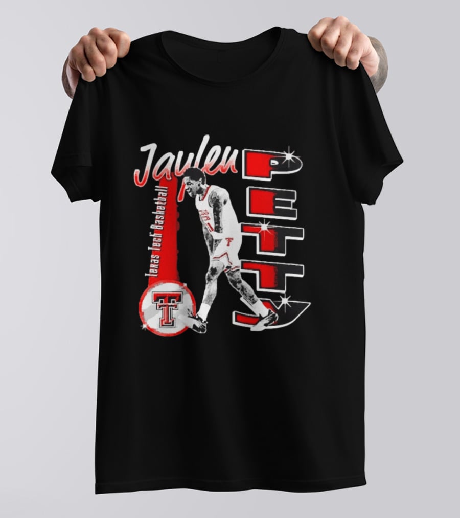 Jaylon Petty Texas Tech Red Raiders Basketball T-Shirt