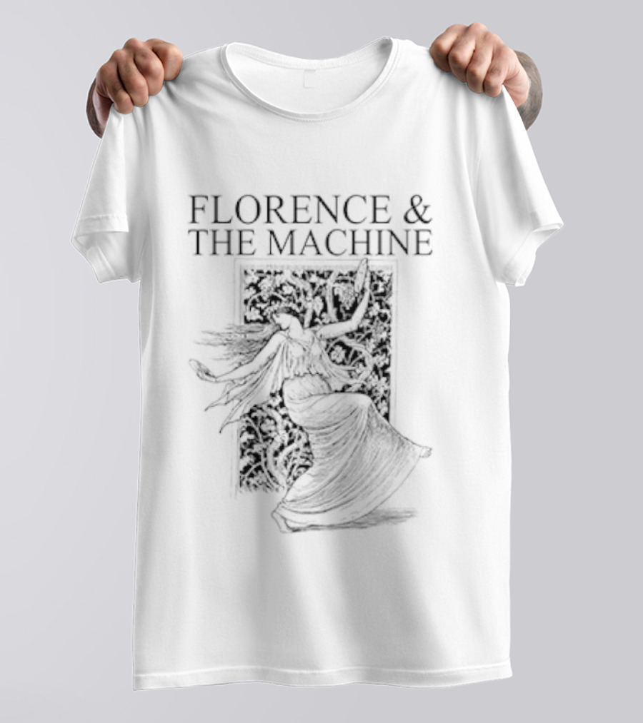 Florence And The Machine Flowing Artistic Figure T-Shirt