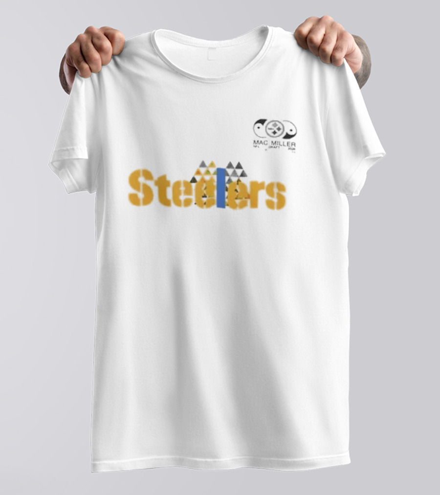 Mac Miller Pittsburgh Steelers Slide Park Collaboration T-Shirt
