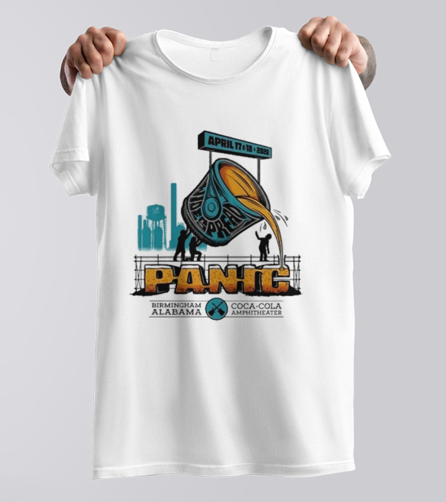 Widespread Panic Coca Cola Amphitheater April 17 18 2026 Event T-Shirt