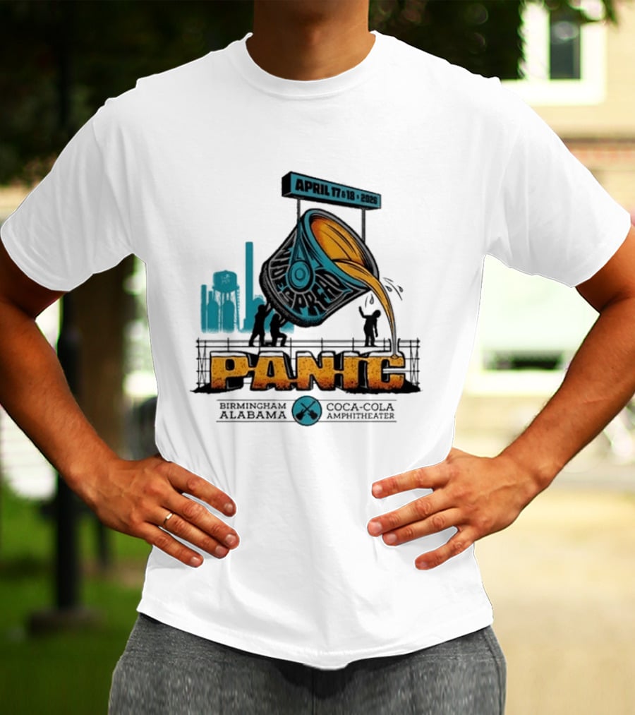 Widespread Panic Coca Cola Amphitheater April 17 18 2026 Event T-Shirt