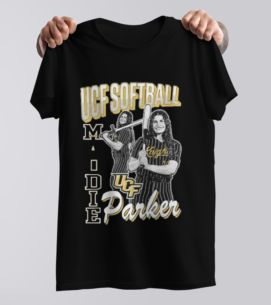 UCF Softball Maddie Parker Knights Player M Parker UCF T-Shirt