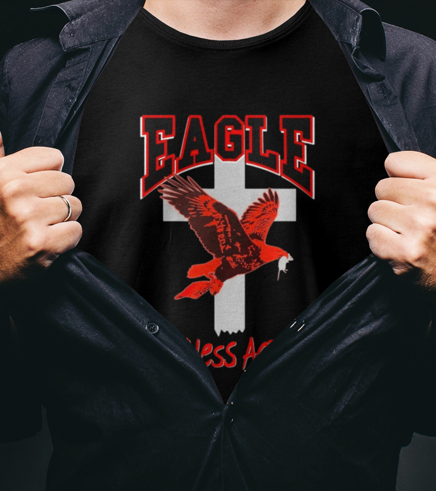Milano Ovest Eagle Business Action Cross Wings T-Shirt