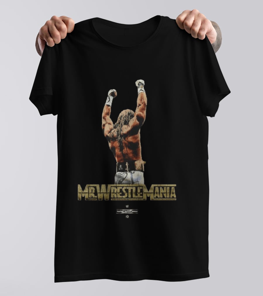 Mr. WrestleMania Shawn Michaels Vintage Wrestling T-Shirt