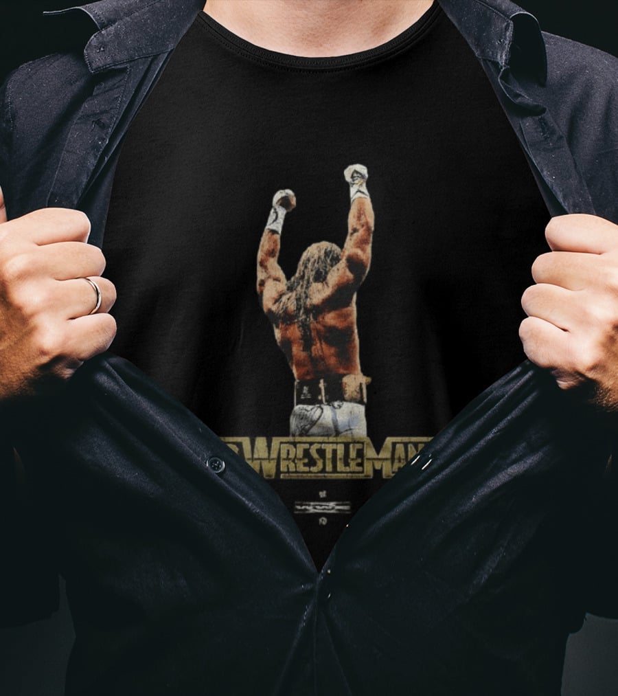 Mr. WrestleMania Shawn Michaels Vintage Wrestling T-Shirt