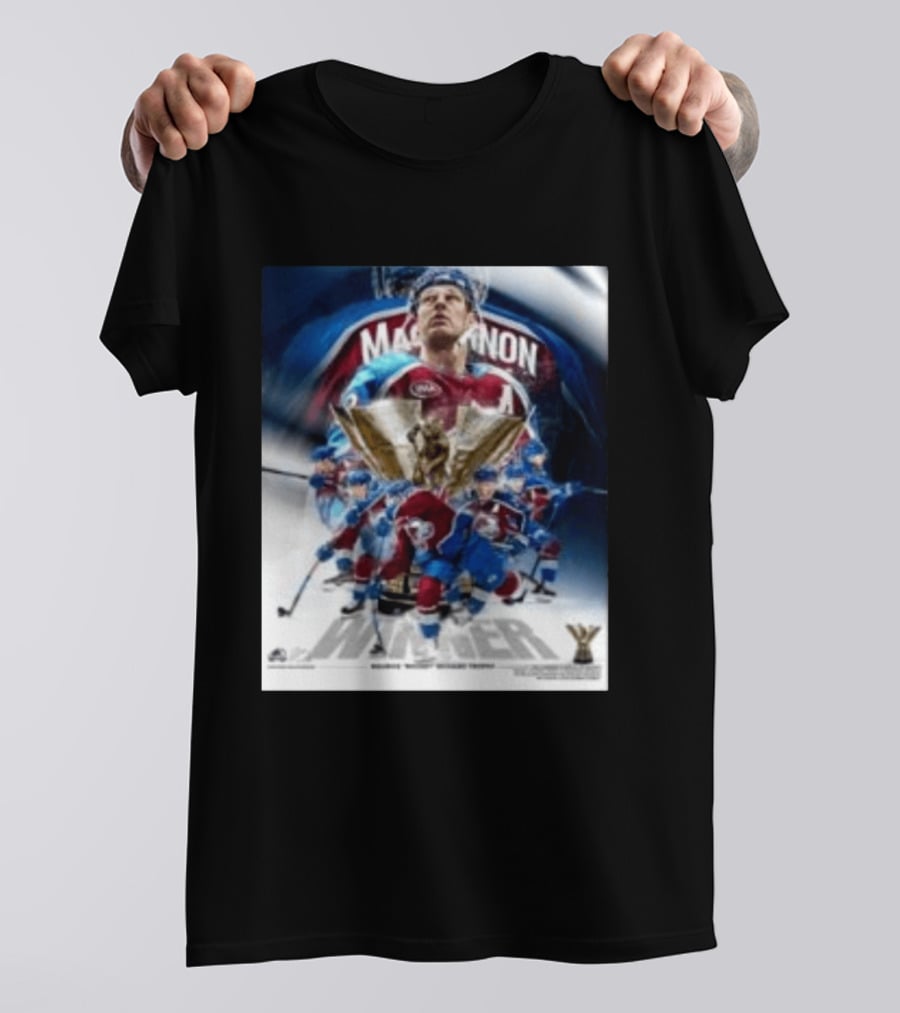 Nathan Mackinnon Winner 2026 Rocket Richard Trophy Colorado Hockey Team T-Shirt
