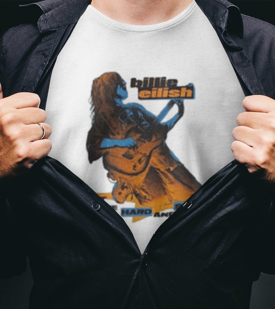 Billie Eilish Hit Me Hard And Soft Guitar T-Shirt