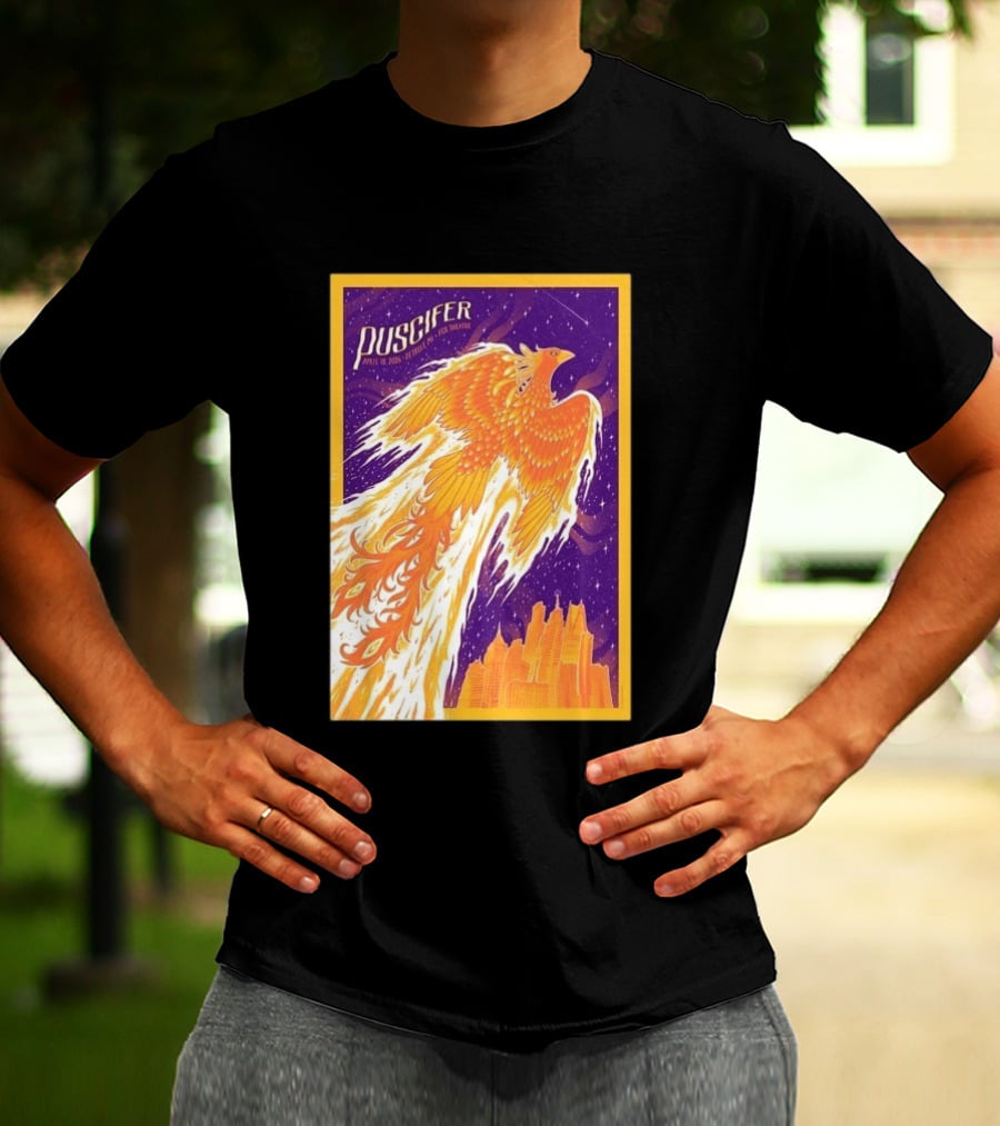 Puscifer Phoenix Rising Apr 18 2026 At Fox Theatre Detroit T-Shirt