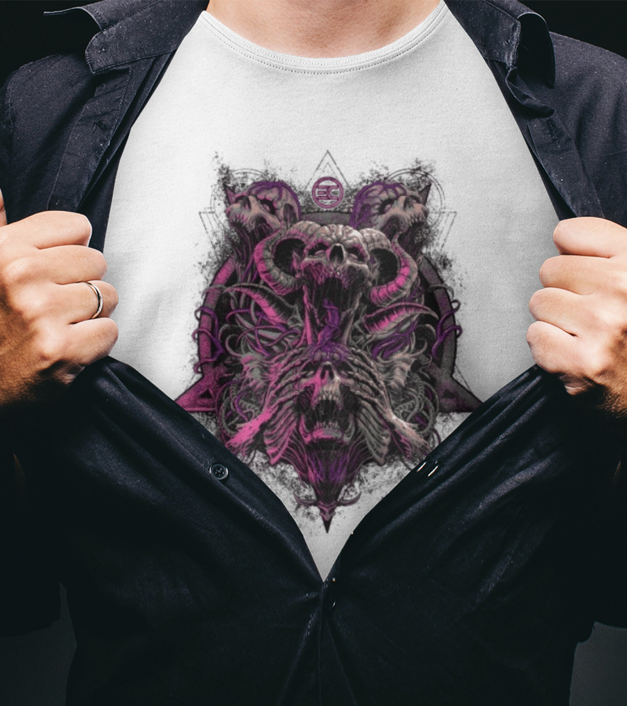 Electric Callboy Beast Mode Skull Demon T-Shirt