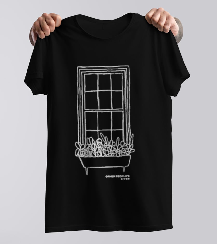 Dan Campbell Window Flower Box Sketch T-Shirt