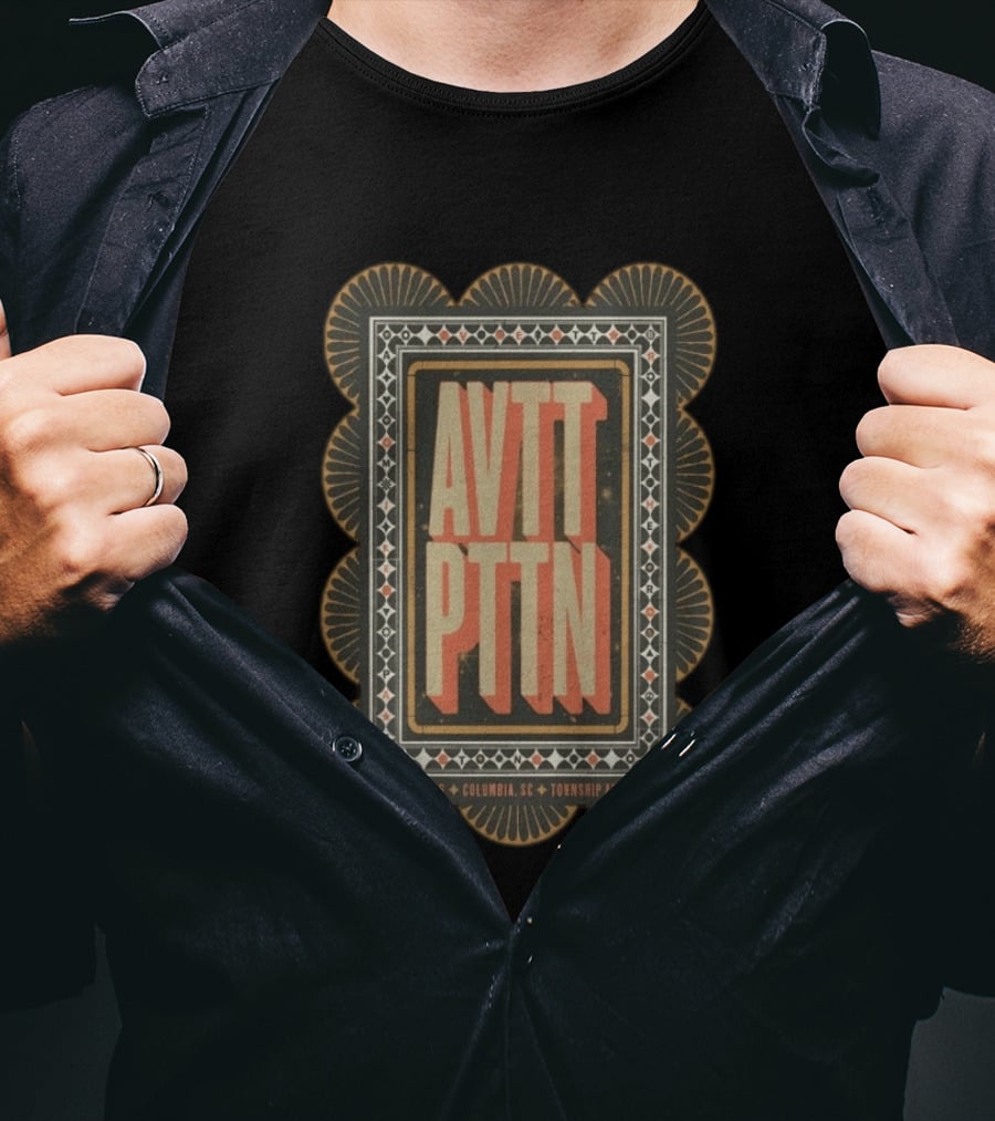 The Avett Brothers AVTT PTTN Concert April 18 2026 Columbia SC Township Auditorium T-Shirt