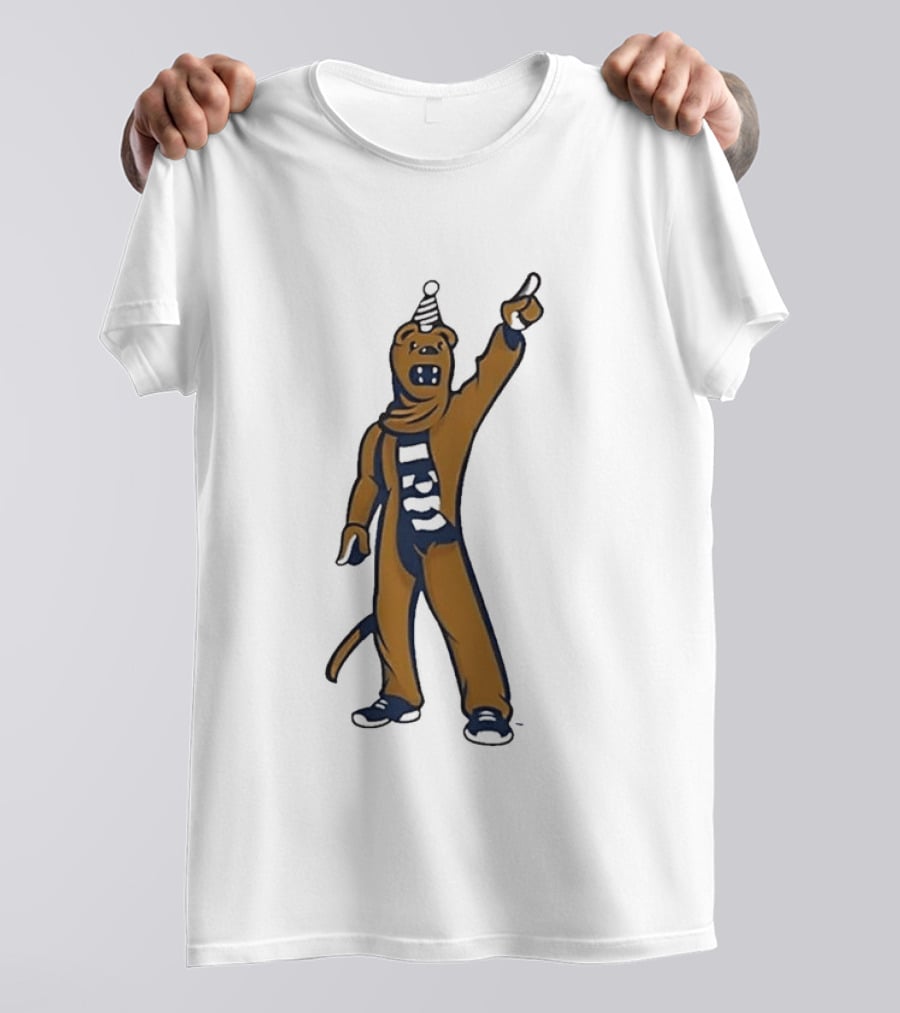 Penn State Nittany Lions Mascot Roaring Fan Spirit Outfit T-Shirt