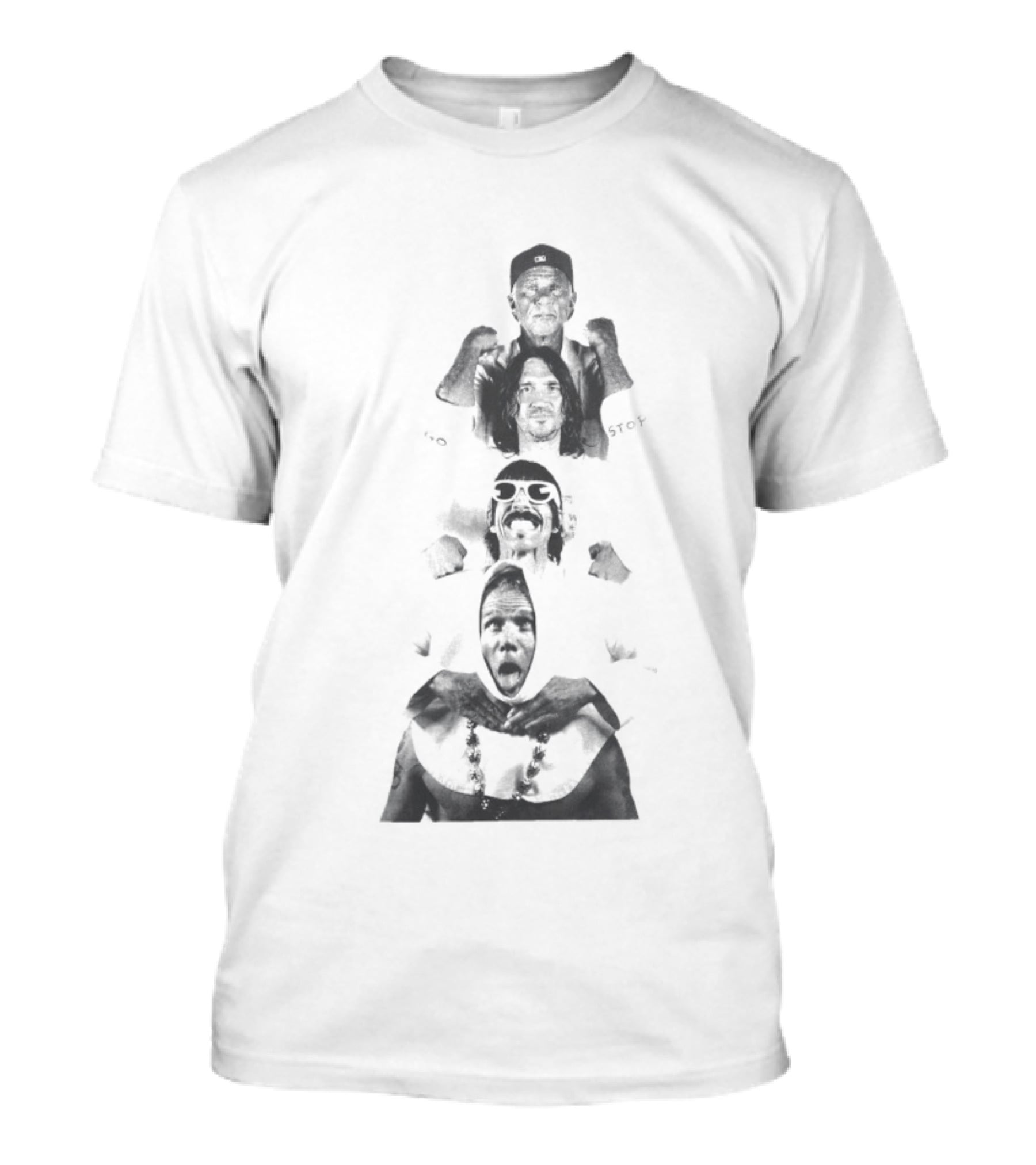 Red Hot Chili Peppers Unlimited Love World Tour 2023 Four Wise T-Shirt