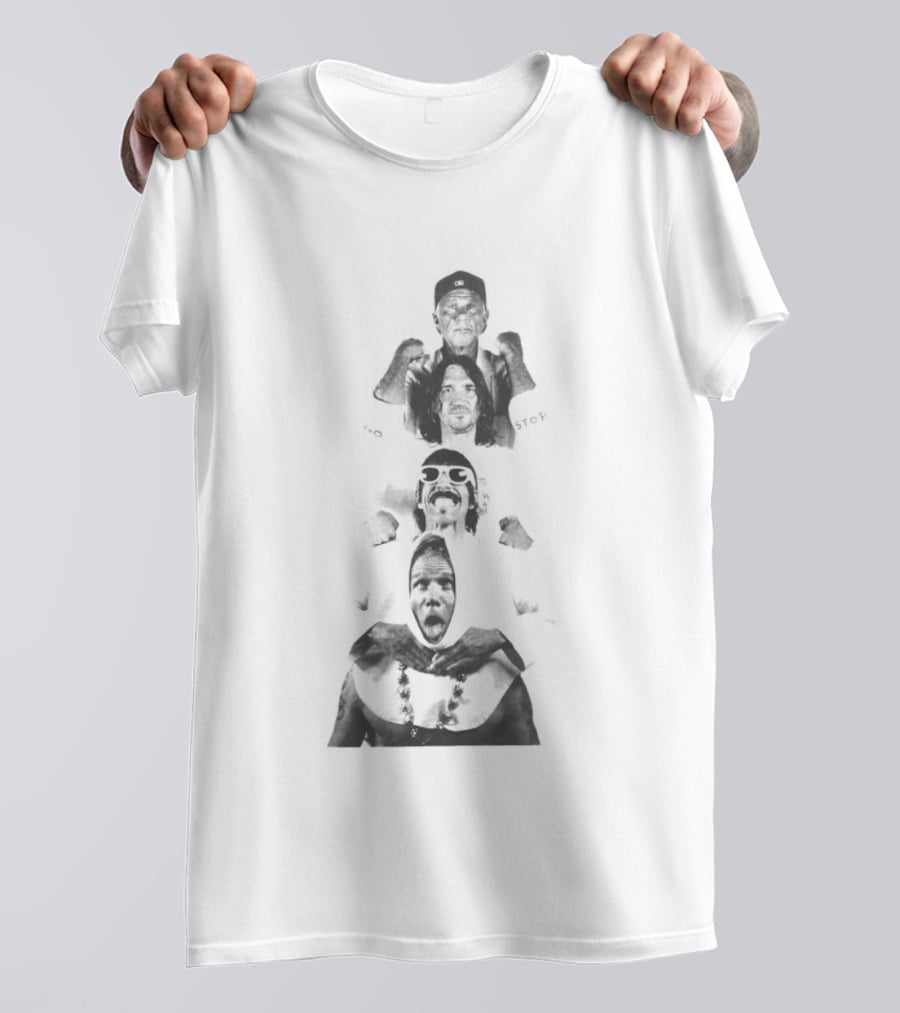 Red Hot Chili Peppers Unlimited Love World Tour 2023 Four Wise T-Shirt