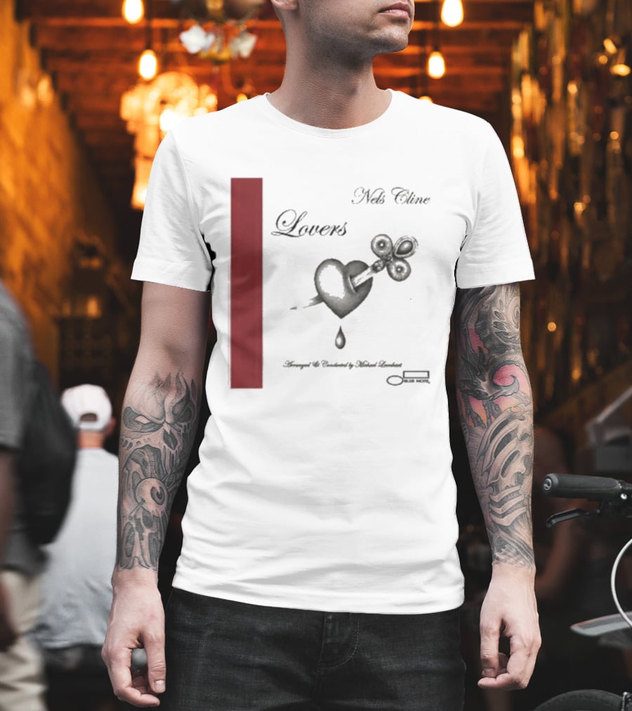 Lovers Nels Cline Wilco Heart Design By Drozd And Toczek T-Shirt