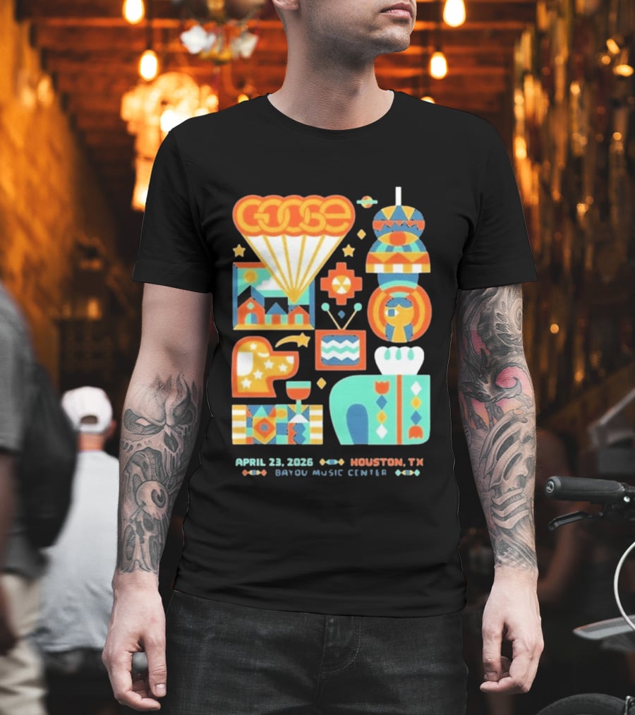 Goose April 23 2026 Houston TX 713 Music Hall Event T-Shirt