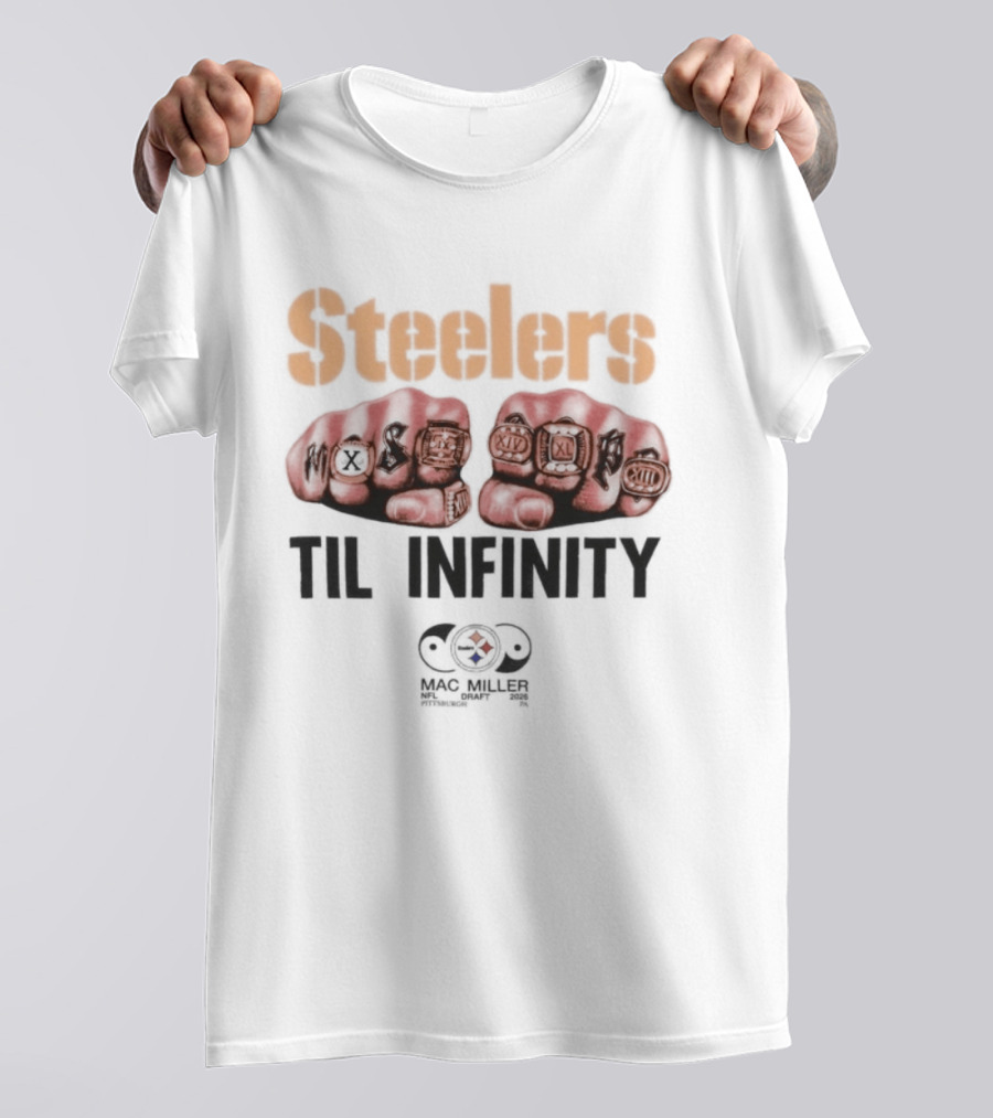 Steelers Til Infinity Mac Miller Most Dope Fists T-Shirt