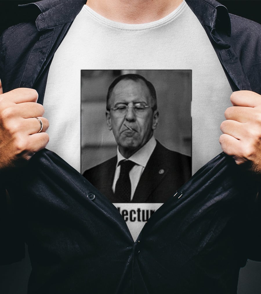 Sergey Lavrov Don't Lecture Me Image With Stern Expression T-Shirt