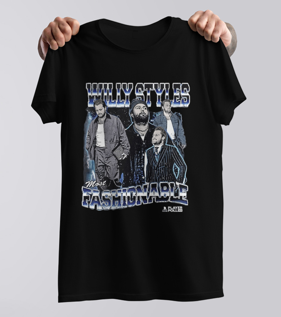 Willy Styles Most Fashionable Player Toronto Maple Leafs William Nylander Hockey T-Shirt